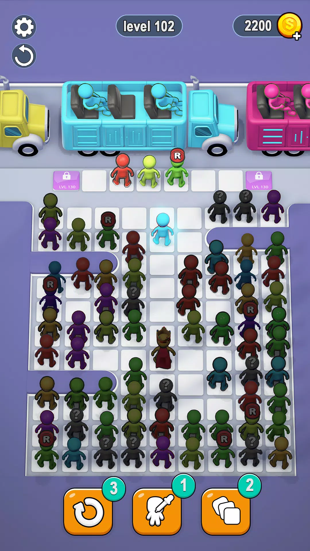 Bus Jam 3D Games Schermafbeelding 3