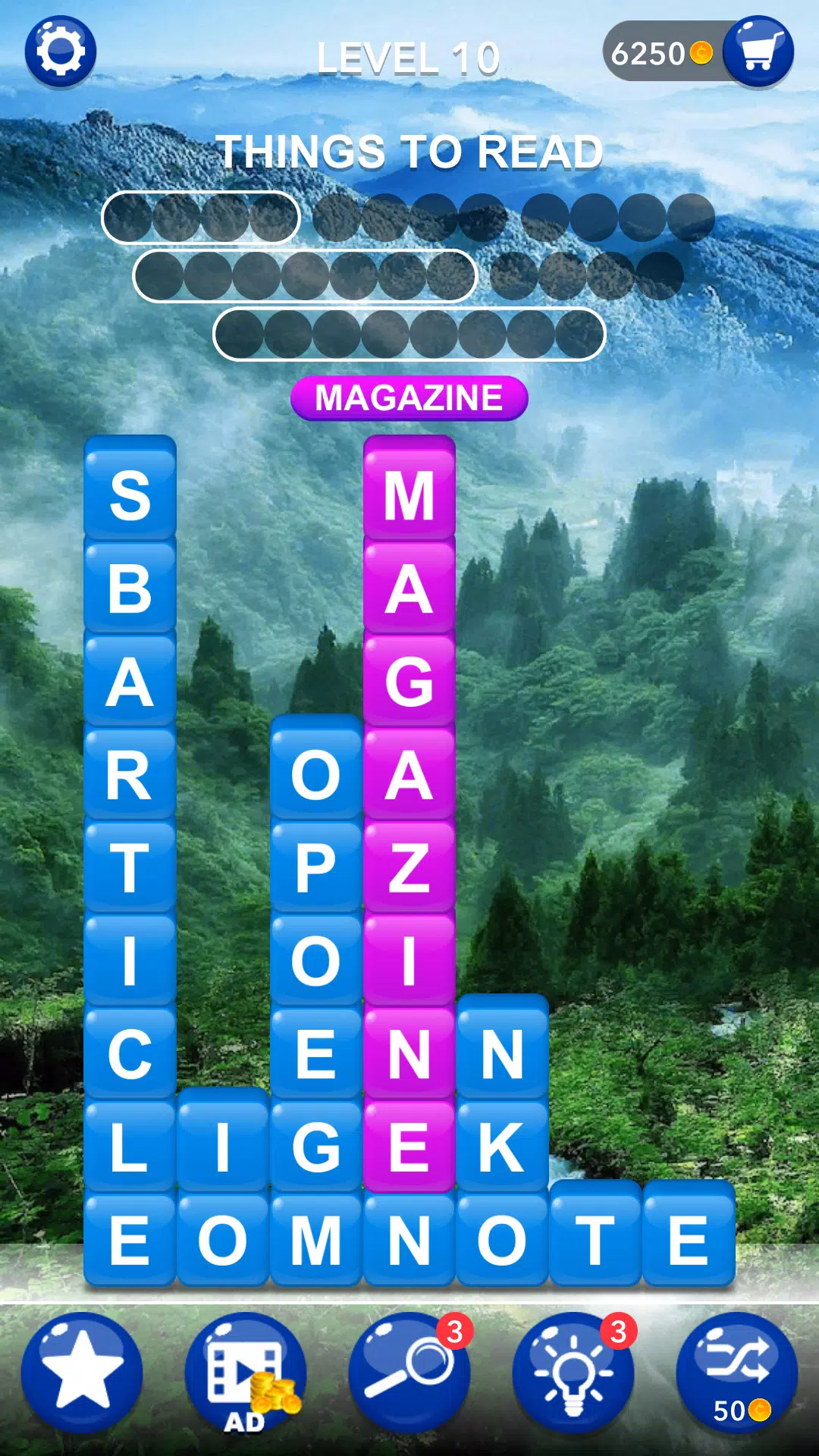 Word Tiles :Hidden Word Search Zrzut ekranu 1