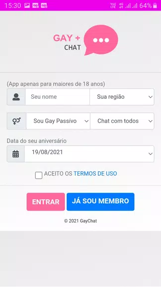 Lgbtqia+ Chat: LGBT Dating Captura de pantalla 2