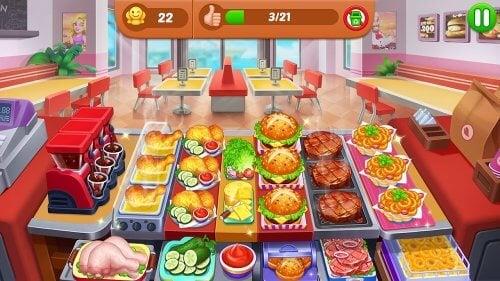 Cooking Diner: Chef Game Ảnh chụp màn hình 0