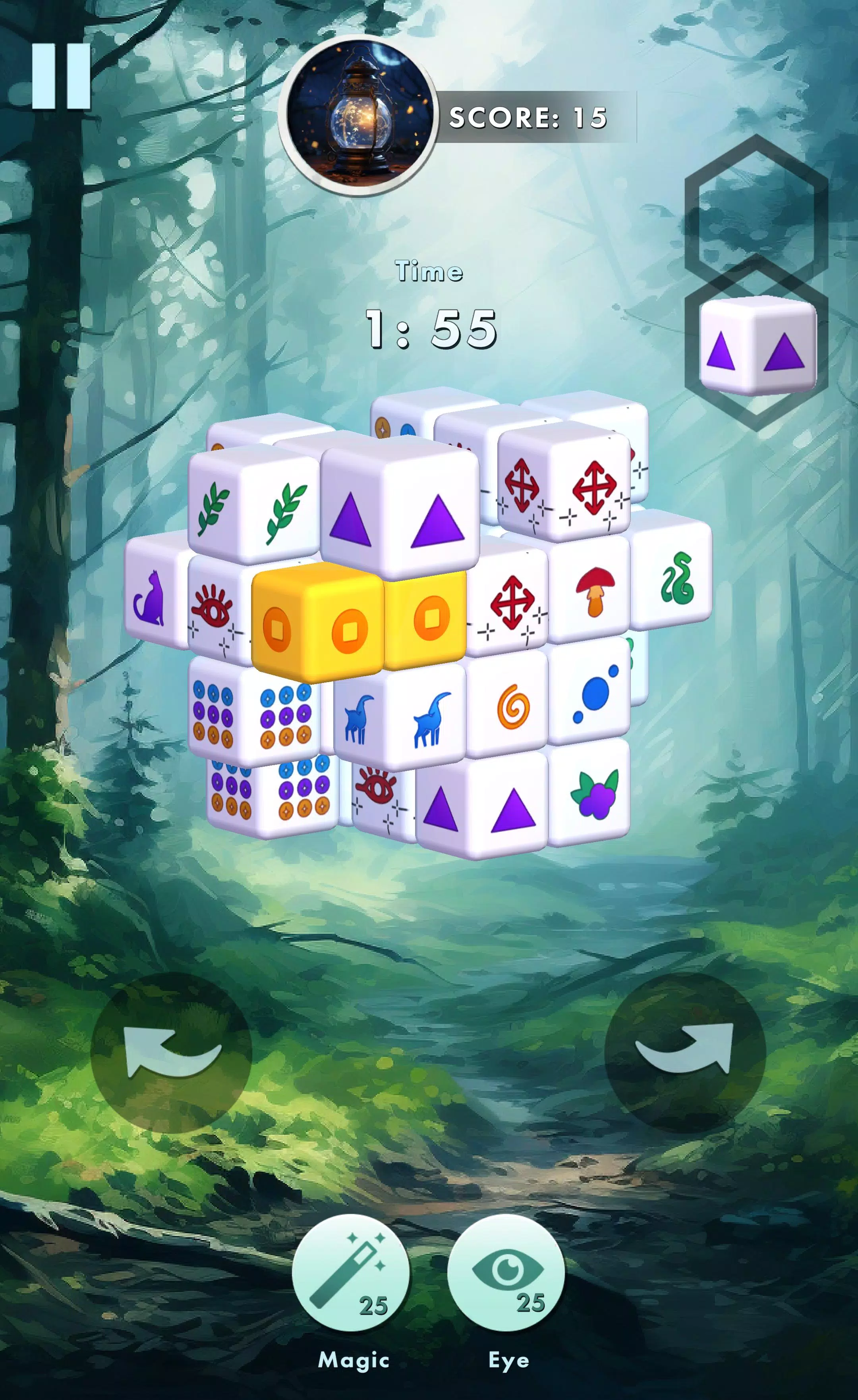 Mystic Mahjong tile match 스크린샷 0