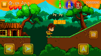 Super Warrior Dino Adventures Captura de pantalla 0