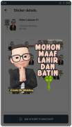 Stiker Lebaran Idul Fitri 2020 WAStickerApps Captura de tela 1