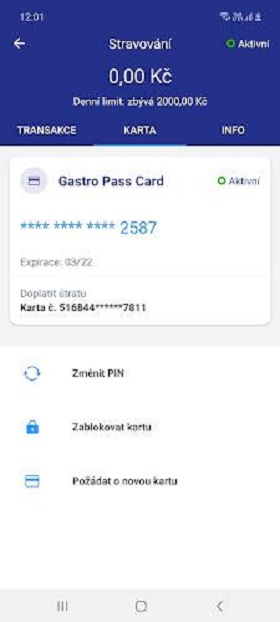 Sodexo Personal Account Zrzut ekranu 1