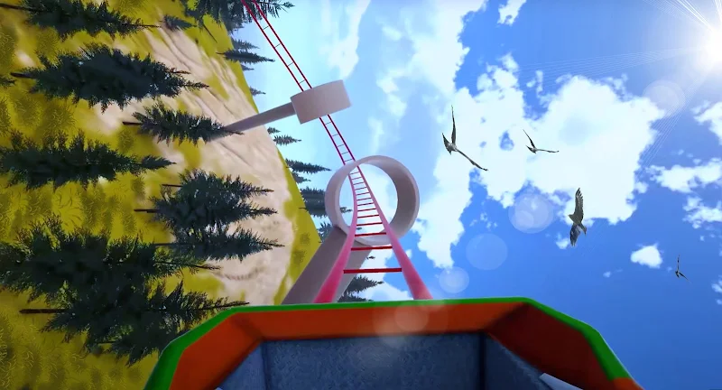 VR Roller Coaster 360 स्क्रीनशॉट 1