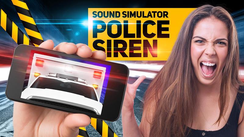 Police sound siren simulator ဖန်သားပြင်ဓာတ်ပုံ 2