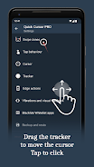 Quick Cursor: One-Handed mode Schermafbeelding 2