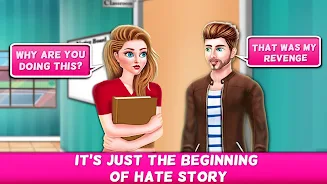 Hate Love Drama Story Game Ekran Görüntüsü 0