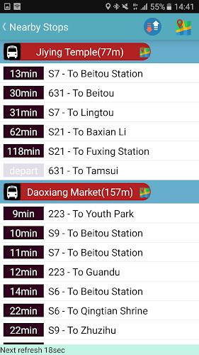 Keelung Bus Timetable Ảnh chụp màn hình 1