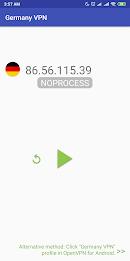 Germany VPN - OpenVPN軟體插件 (跨區)應用截圖第0張