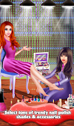 Schermata Christmas Nail Salon Makeover 2