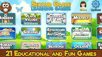 Second Grade Learning Games Ekran Görüntüsü 3