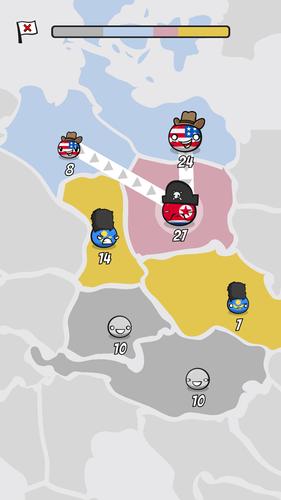 Country Balls: World Clash 스크린샷 1