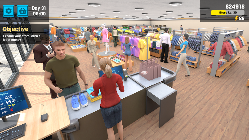 Clothing Store Simulator Mod應用截圖第3張