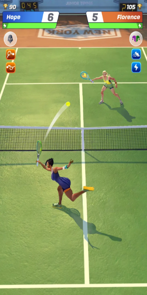 Tennis Clash: Multiplayer Game Capture d'écran 2