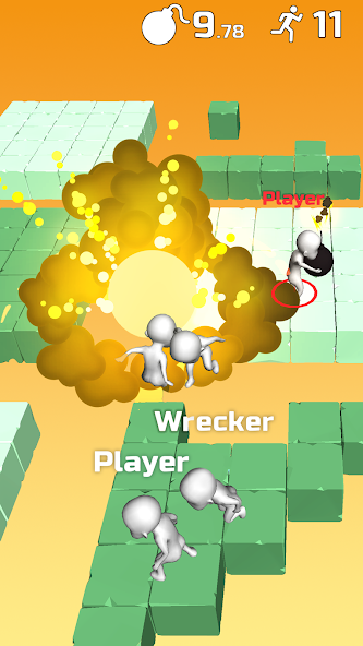 Do Not Boom .io: pega-pega Captura de tela 2