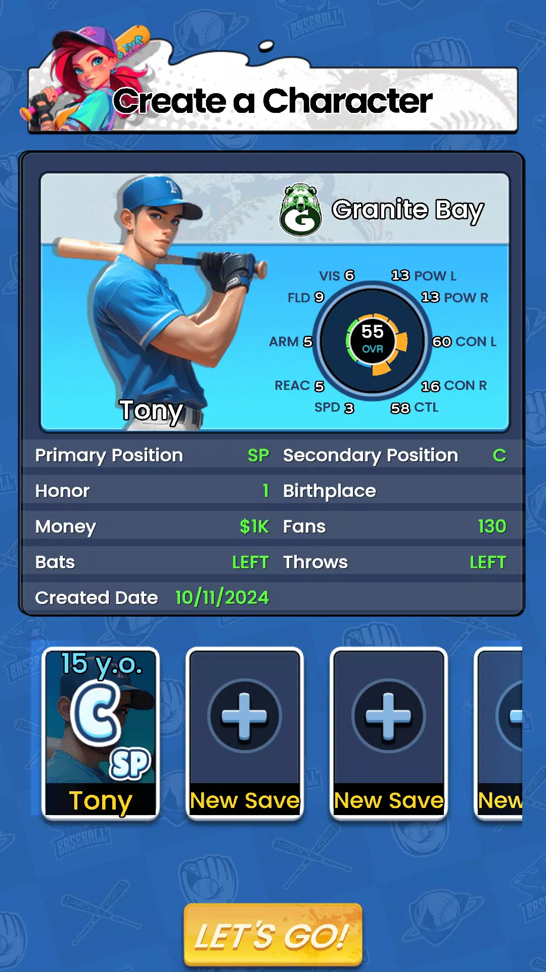 Baseball GOAT Capture d'écran 1