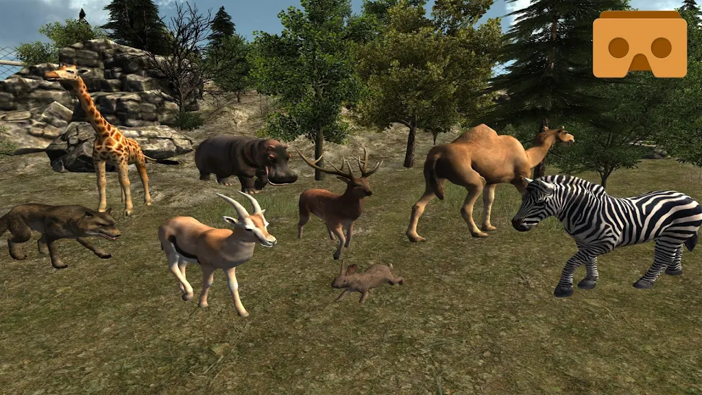 VR Virtual Zoo 3D Captura de pantalla 2