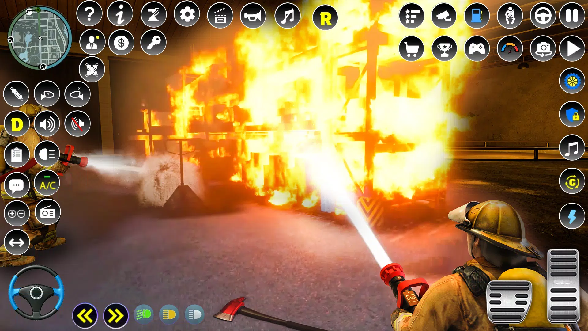 Firefighter :Fire Brigade Game スクリーンショット 1