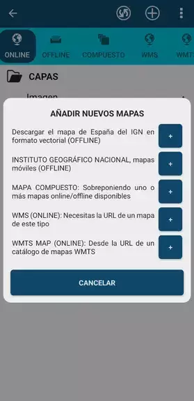 Mapas de España Tangkapan skrin 3