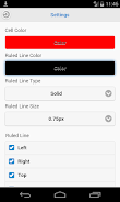 Simple Spreadsheet ภาพหน้าจอ 3