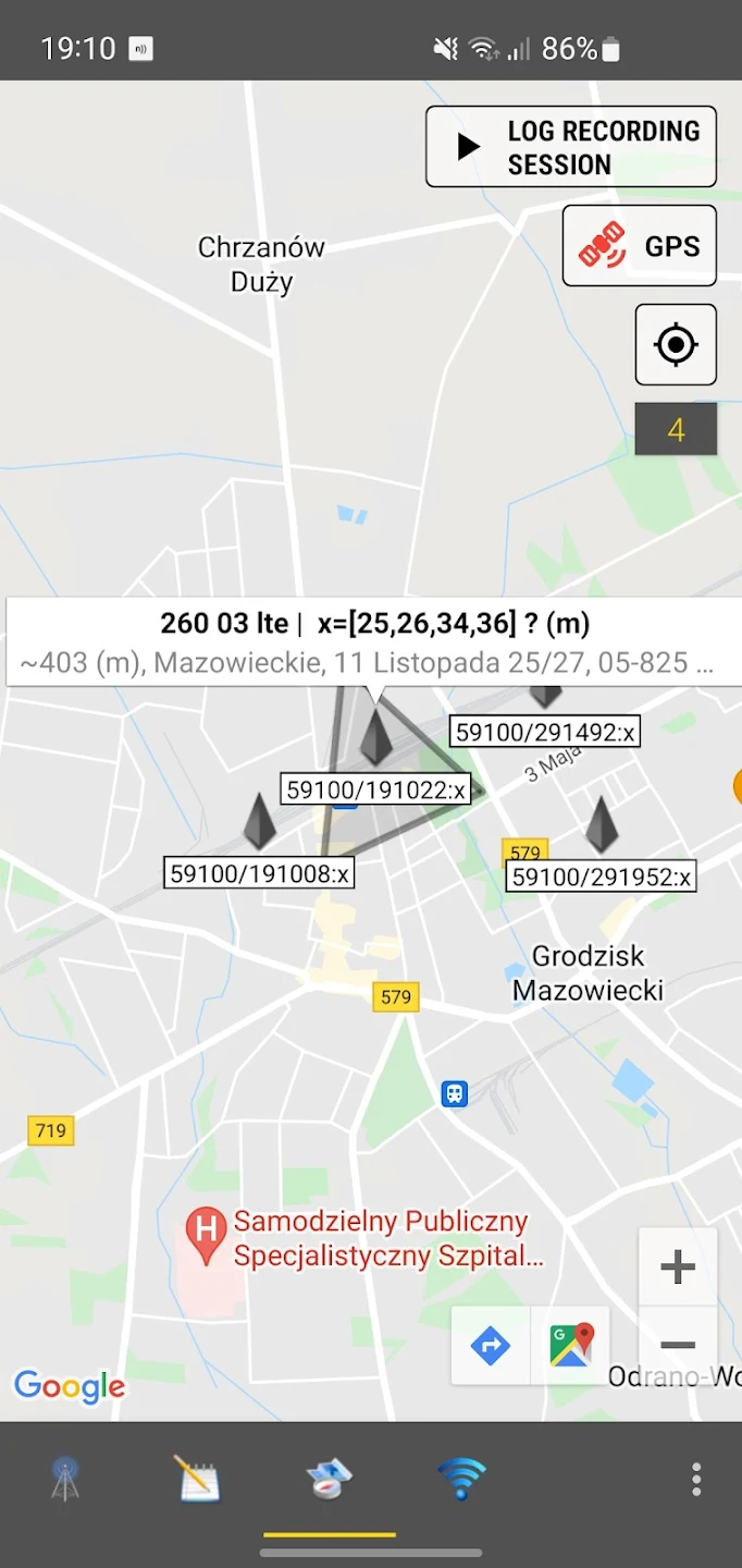 Netmonitor: Cell & WiFi Schermafbeelding 0