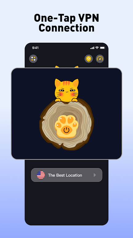 CAT Speed VPN:Fast Easy Secure ภาพหน้าจอ 0