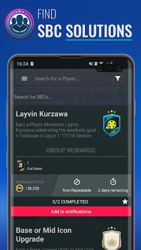 FUTBIN 24 Database & Draft ภาพหน้าจอ 2