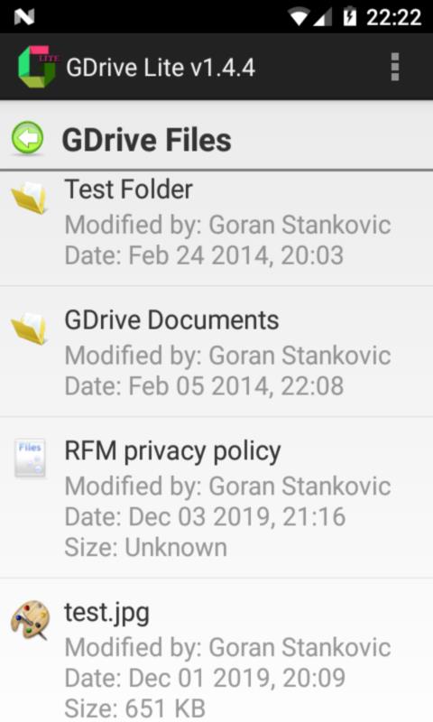 Remote File Manager Zrzut ekranu 1