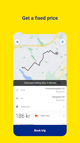 Sverigetaxi Zrzut ekranu 1