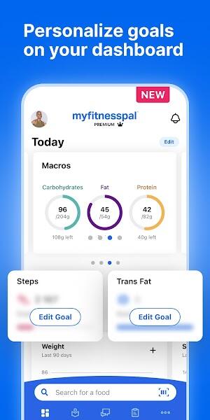 Schermata MyFitnessPal 0