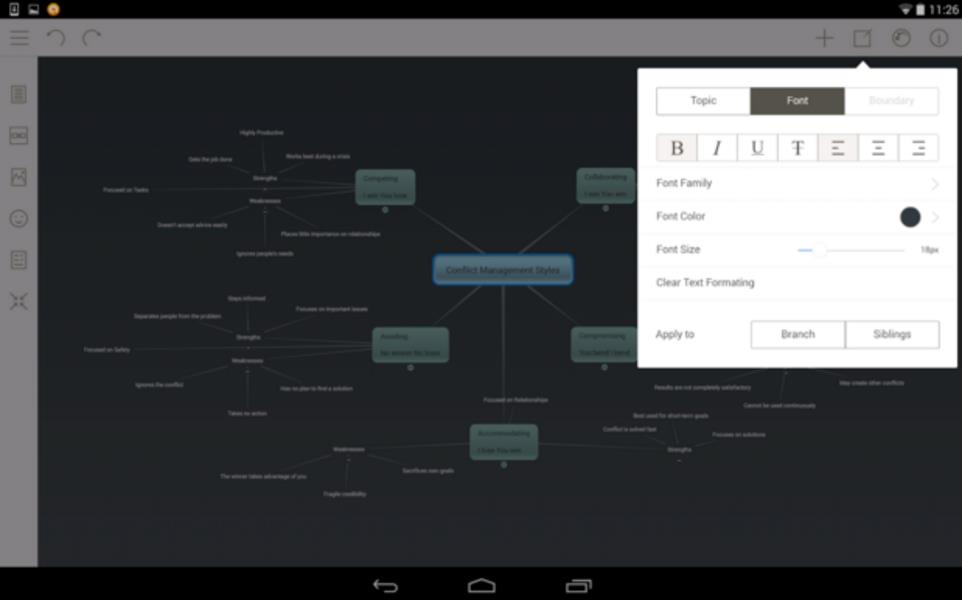 Mind Map Maker - Mindomo स्क्रीनशॉट 0