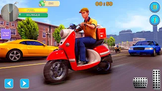 Food Delivery Boy Bike Game 3D应用截图第1张