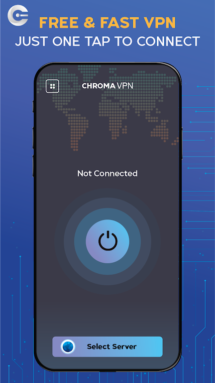 Chroma VPN Unblock Sites Proxy ဖန်သားပြင်ဓာတ်ပုံ 0