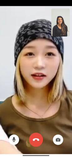 Kep1er Call - Fake Video Call Ảnh chụp màn hình 0
