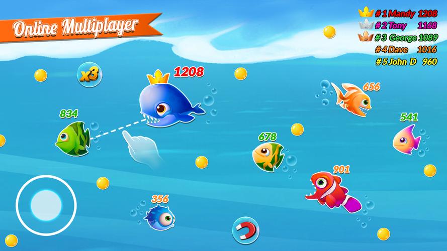 Fish.IO Fish Games Shark Games スクリーンショット 1