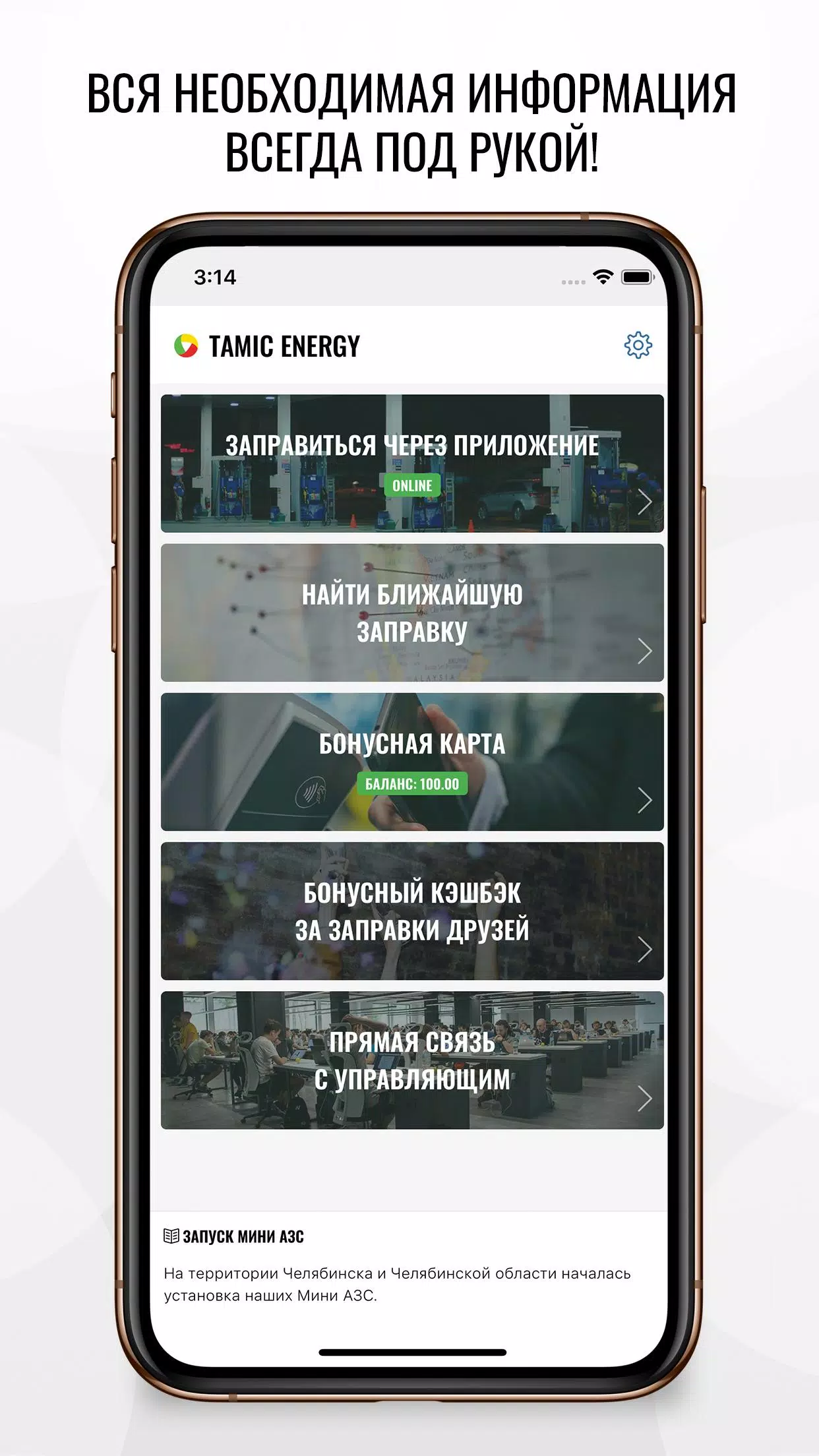 Tamic Energy Скриншот 0