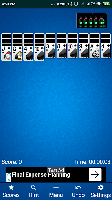 solitaire King- Playing Card Game Capture d'écran 1