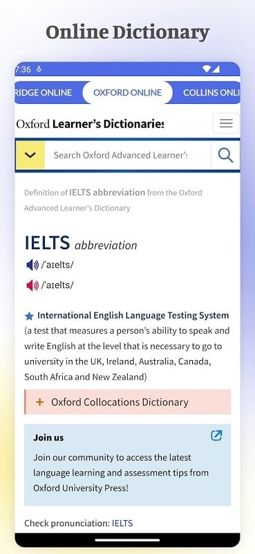 IELTS Vocabulary स्क्रीनशॉट 1