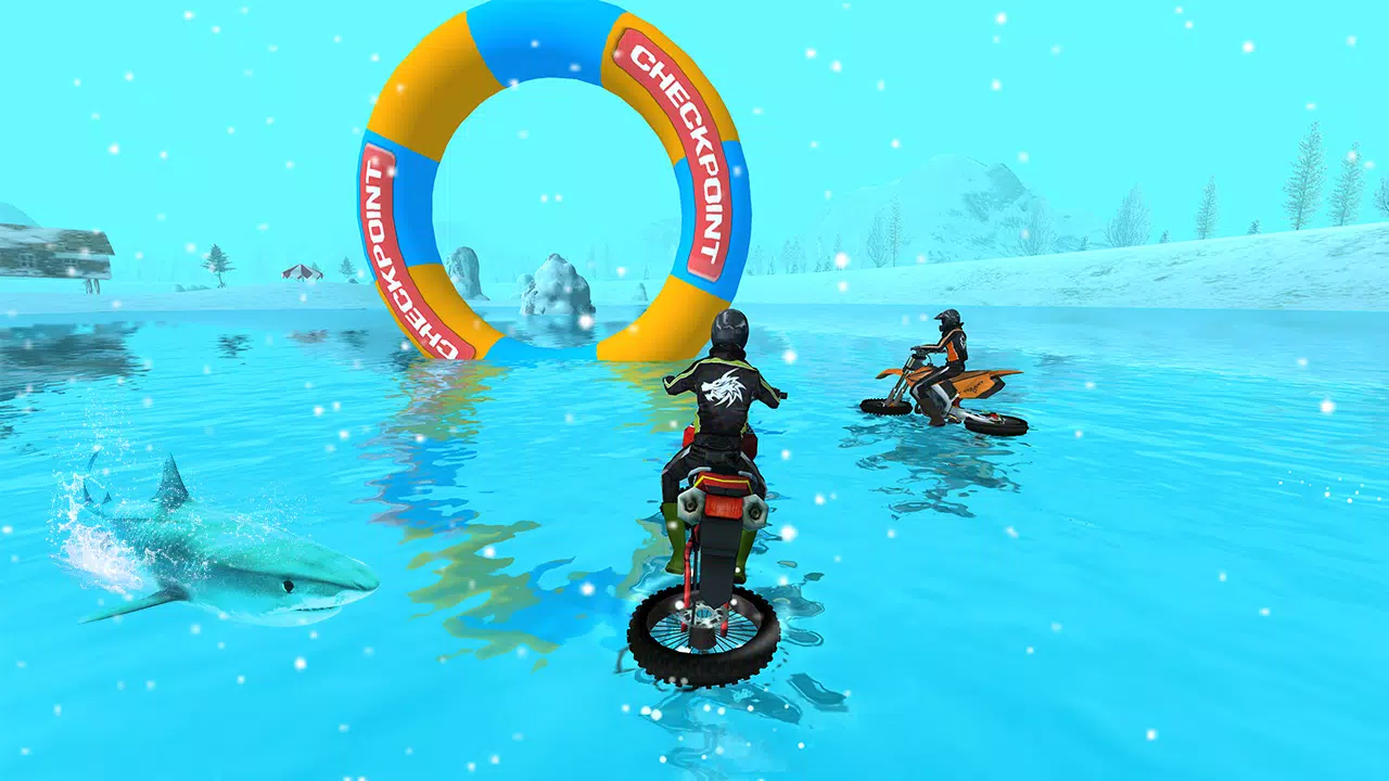 Bike Racing : Water Bike Games 스크린샷 0