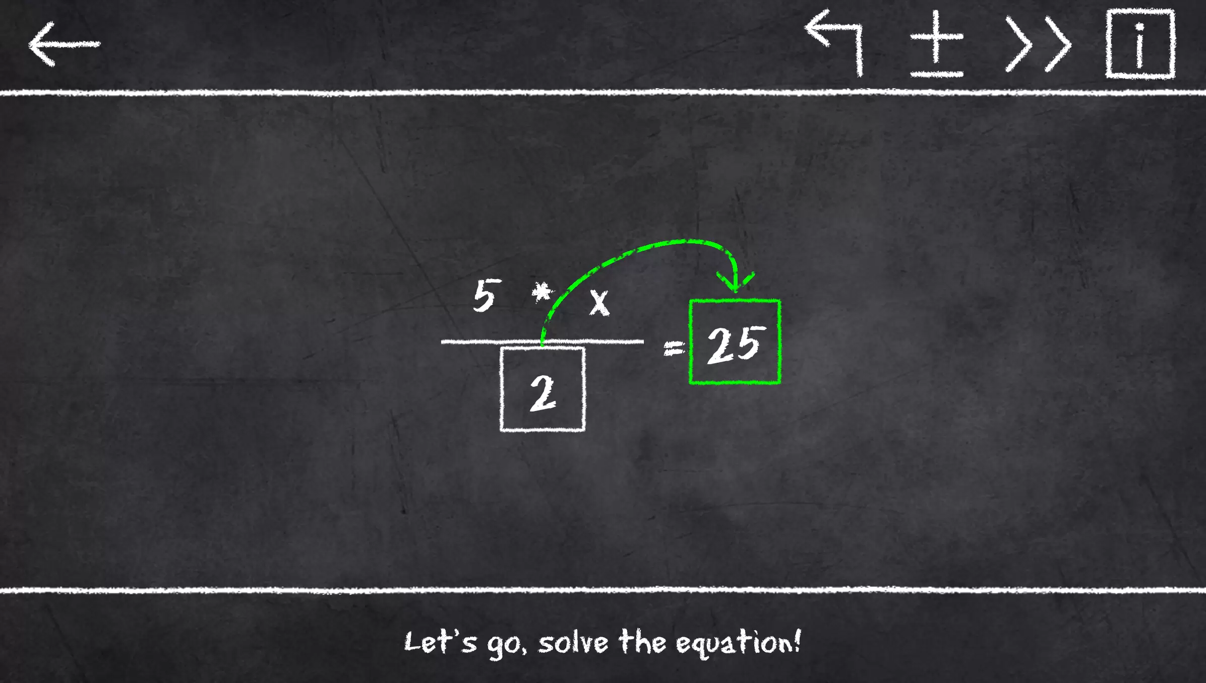 x=1: Learn to solve equations應用截圖第3張