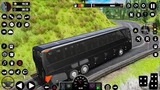 Offroad Bus Games Racing Games Zrzut ekranu 1