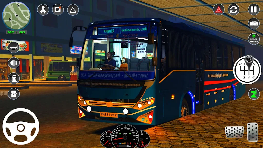 Euro Bus Transport: Bus Games Tangkapan skrin 0