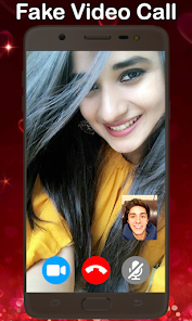 Fake Video Call - Fake Video Call GirlFriend স্ক্রিনশট 1