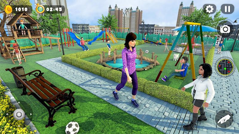 Virtual Mom Sim: Mother Game Capture d'écran 0