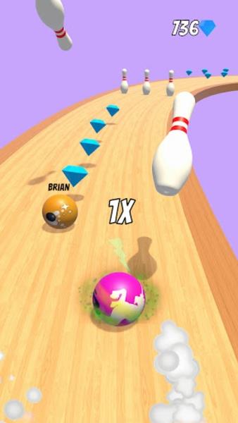 Bowling Rush Captura de pantalla 2