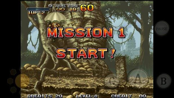 METAL SLUG ဖန်သားပြင်ဓာတ်ပုံ 1