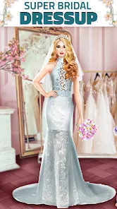 Super Wedding Dress Up Stylist Mod Ảnh chụp màn hình 2