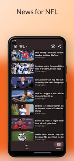 Dofu - NFL Live Streaming Tangkapan skrin 0