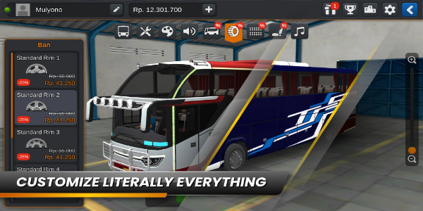 Bus Simulator Indonesia Mod ဖန်သားပြင်ဓာတ်ပုံ 2